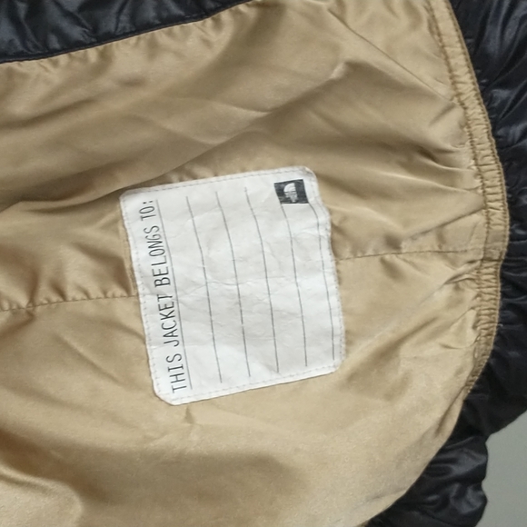 North Face Cocolee Black Belted 660 Puffer Jacket Girls XL, Womens XS/S - Picture 6 of 9